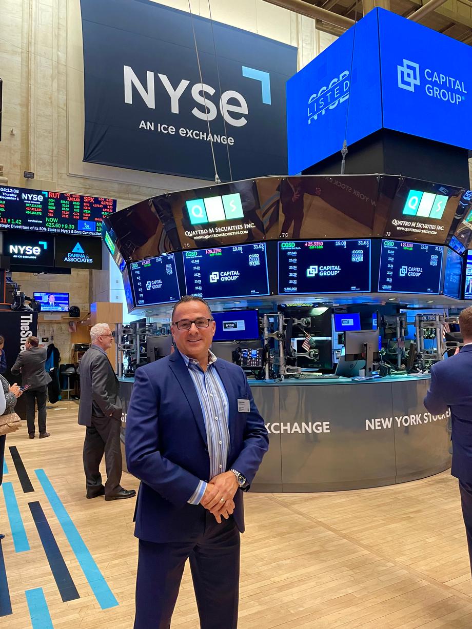 Michael Ganci NYSE Trading Floor
